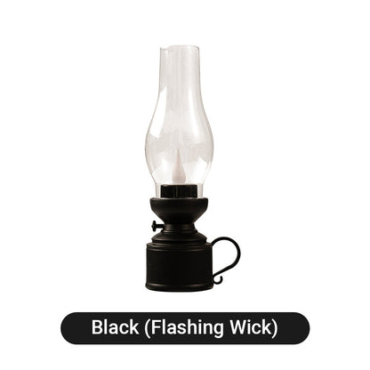 💥LED Vintage Kerosene Lamp Electronic Swing Candle