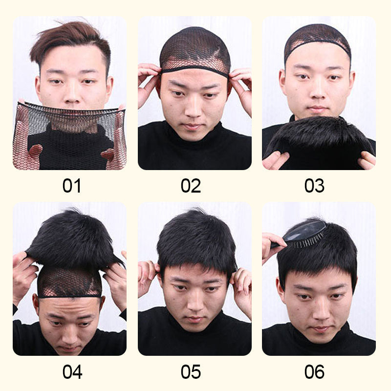 [Best Gift For Him] Natural And Realistic Full Wig For Men