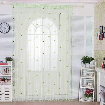 💐Elegant Temperament Rose Flower Door Curtain