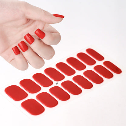 🎅New Year Sale🎄Semi Cured Gel Nail Stickers