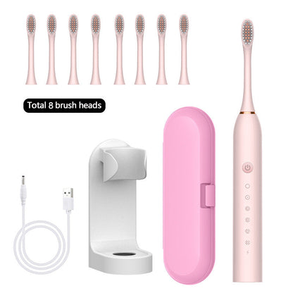 🔥 Portable Adult Sonic Electric Toothbrush