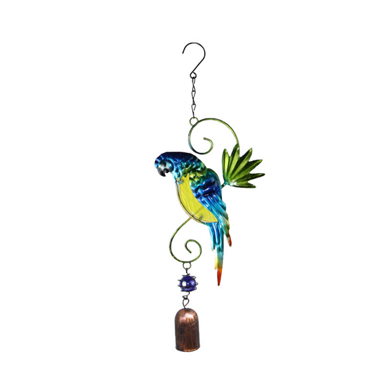 Parrot Wind Chime Hanging Decor