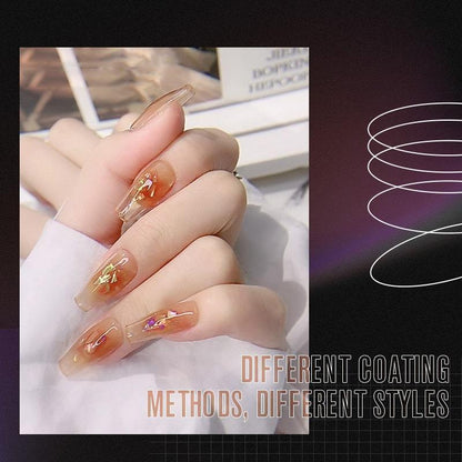 DIY Aurora Amber Nail Polish Gel