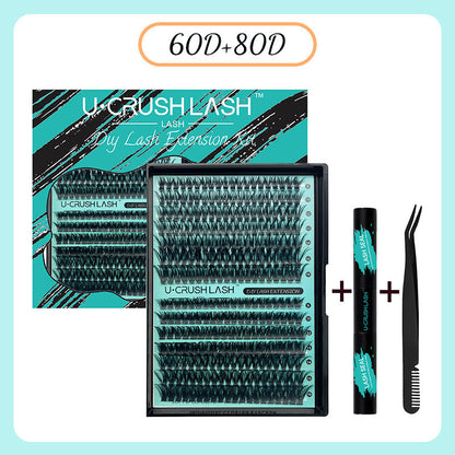 DIY Lash Clusters Kit 144 PCS Midnight