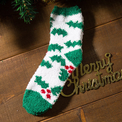 Gift Choice -Christmas Warm Fuzzy Cartoon Socks