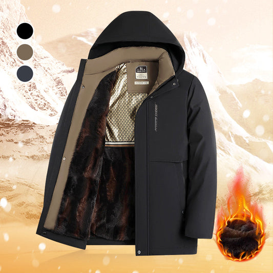 💖Men’s Thermal Hooded Parka Coat