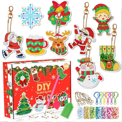 New Design Christmas Diy Painting Sticker Kit