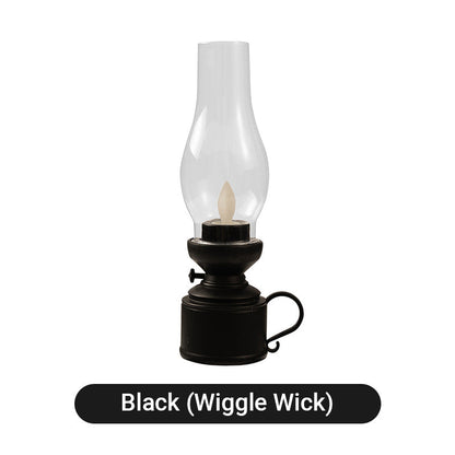 💥LED Vintage Kerosene Lamp Electronic Swing Candle