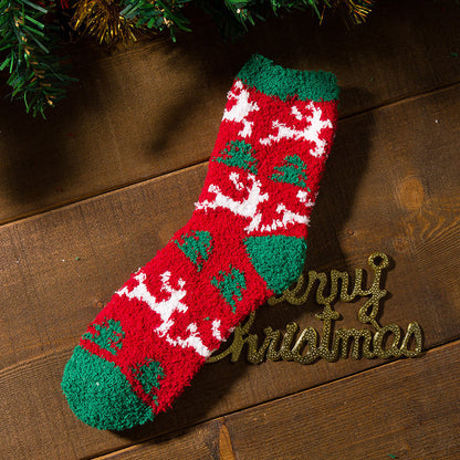 Gift Choice -Christmas Warm Fuzzy Cartoon Socks