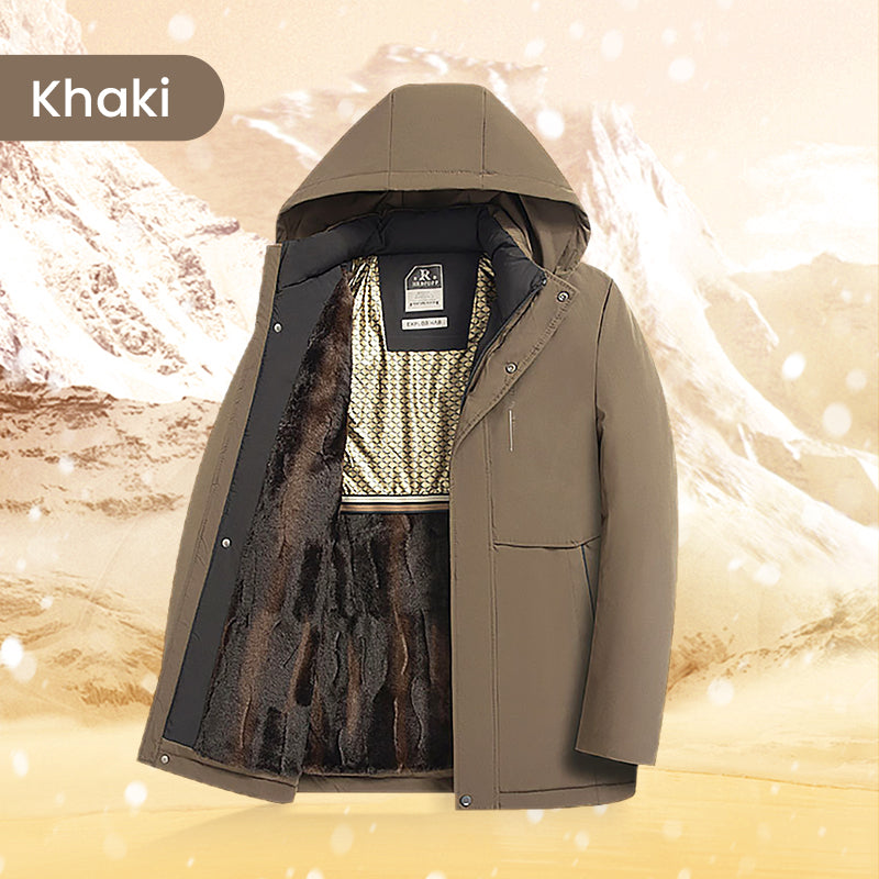 💖Men’s Thermal Hooded Parka Coat