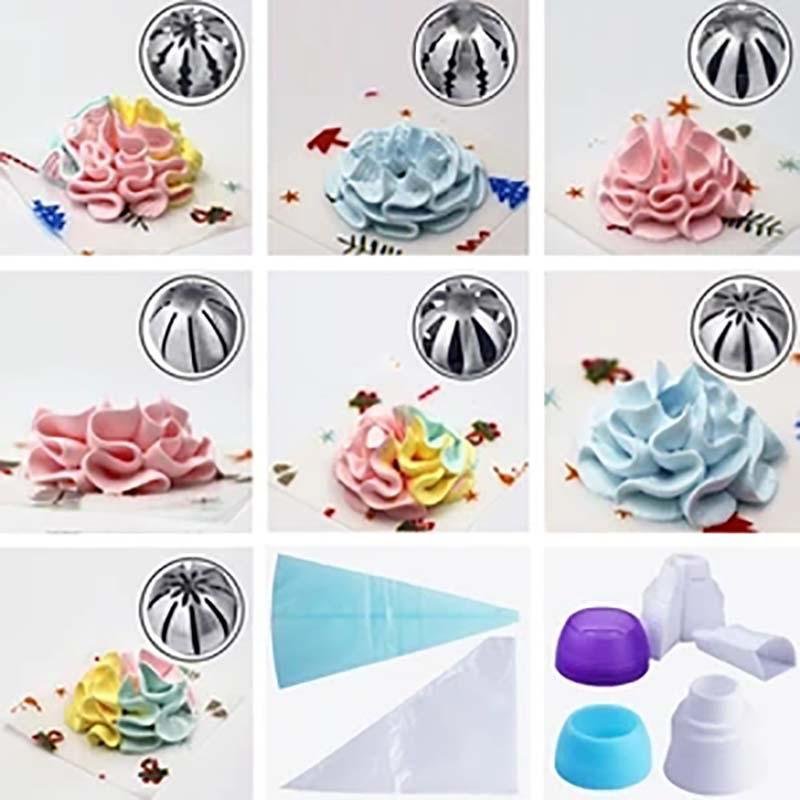 Cake Decor Piping Tips（7 PCS）