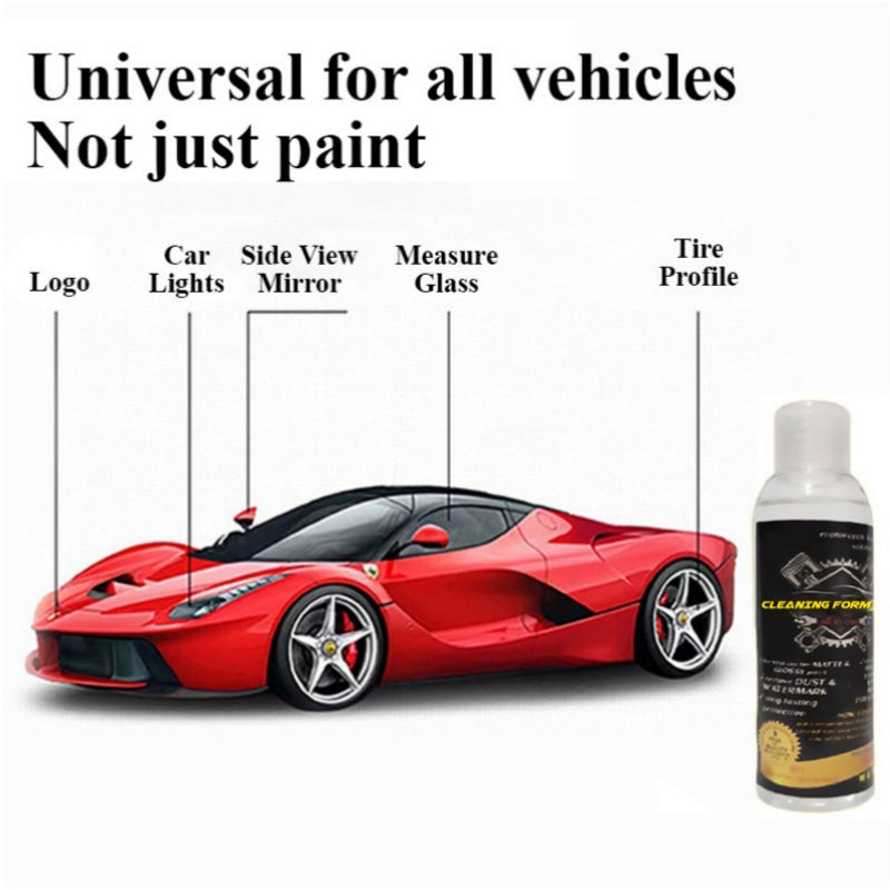 Automotive Surface Cleaning Foam Brightener