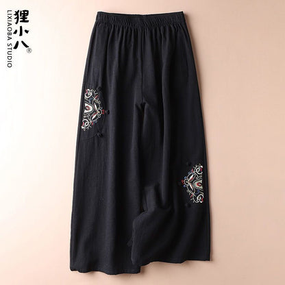 LINEN PALAZZO PANTS