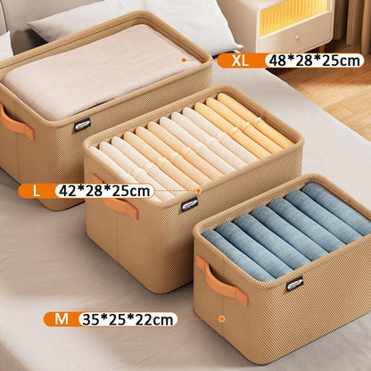 Foldable Closet Storage Box Clothes Organizer