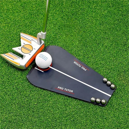 Golf Putting Tutor with Zipper Case for Beginners