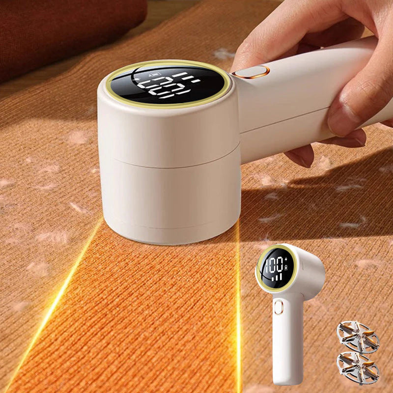 LED Display Electric Lint Remover with Blade