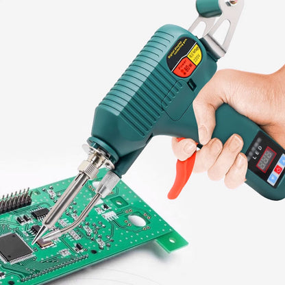 Digital Display  Soldering Iron - Auto Feed Tin Wire