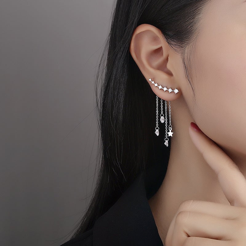 Star Tassel Earrings