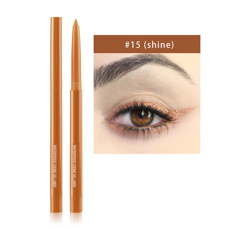 20 PCS Multi-Color Waterproof Long-Lasting Eyeliner Pencil Set