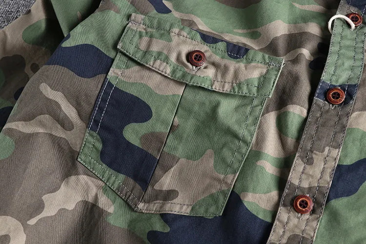 Men Camouflage Cargo Shirts(Buy 2 Free Shipping)