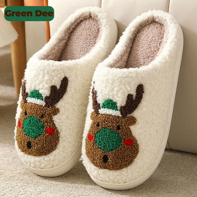 🎅🎁[Warm Gift] Cute Household Warm Slippers