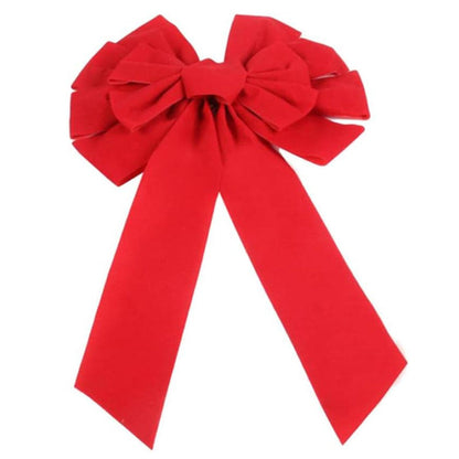 Red Bow Christmas Decoration