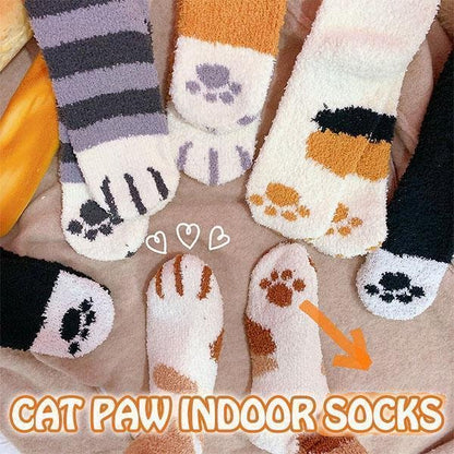 Cat Paw Indoor Socks