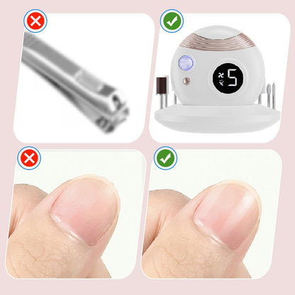 Multifunctional Automatic Nail Clippers - Clipping, Polishing, Grinding, and Curing!