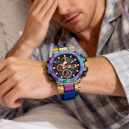 Multifunctional LED Waterproof Digital Watch