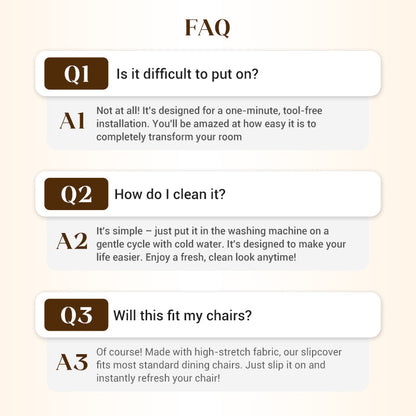 💥🪑Dining Chair Slipcover Set✨Instant holiday upgrade! Refresh your dining space🎄