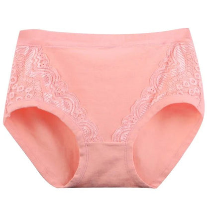 Buy 5 Get 2 Free -Plus Size High Waist Leak Proof Cotton Panties