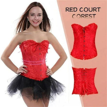 SEXY WOMAN LACE CORSET