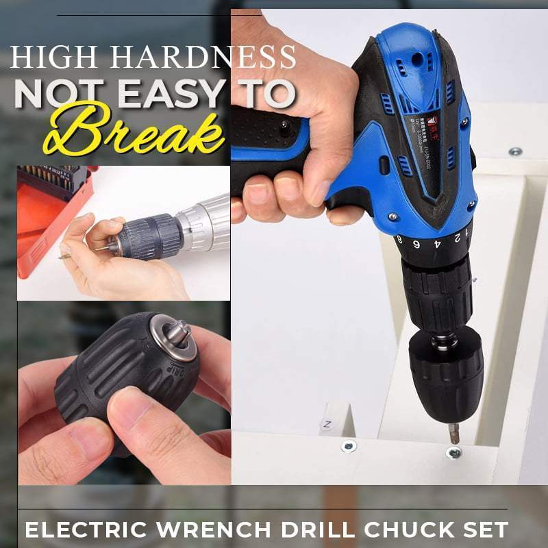 Electric Wrench Drill Chuck Set