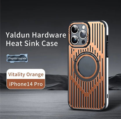 Aluminum Alloy Heat Dissipation Magnetic Phone Case