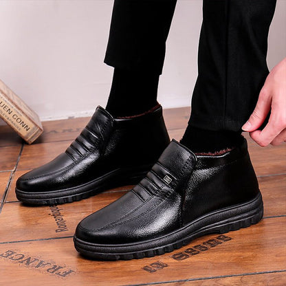 [Best Gift For Him] Men's Comfortable Plush Lined Warm Snow Boots