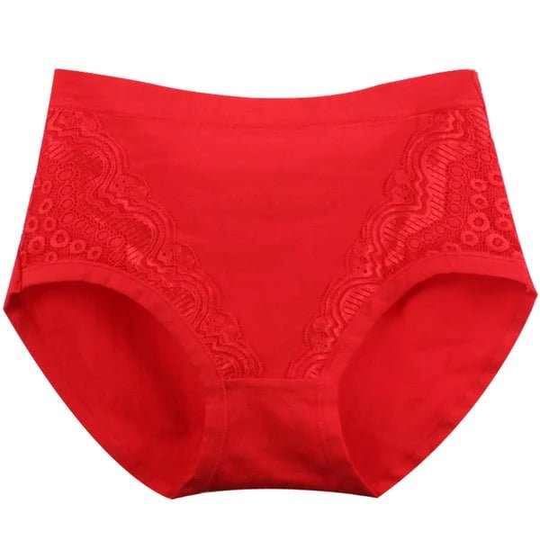 Buy 5 Get 2 Free -Plus Size High Waist Leak Proof Cotton Panties