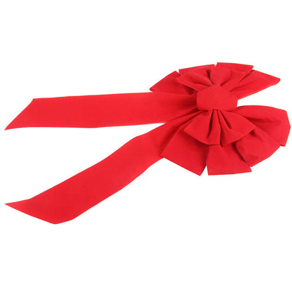 Red Bow Christmas Decoration