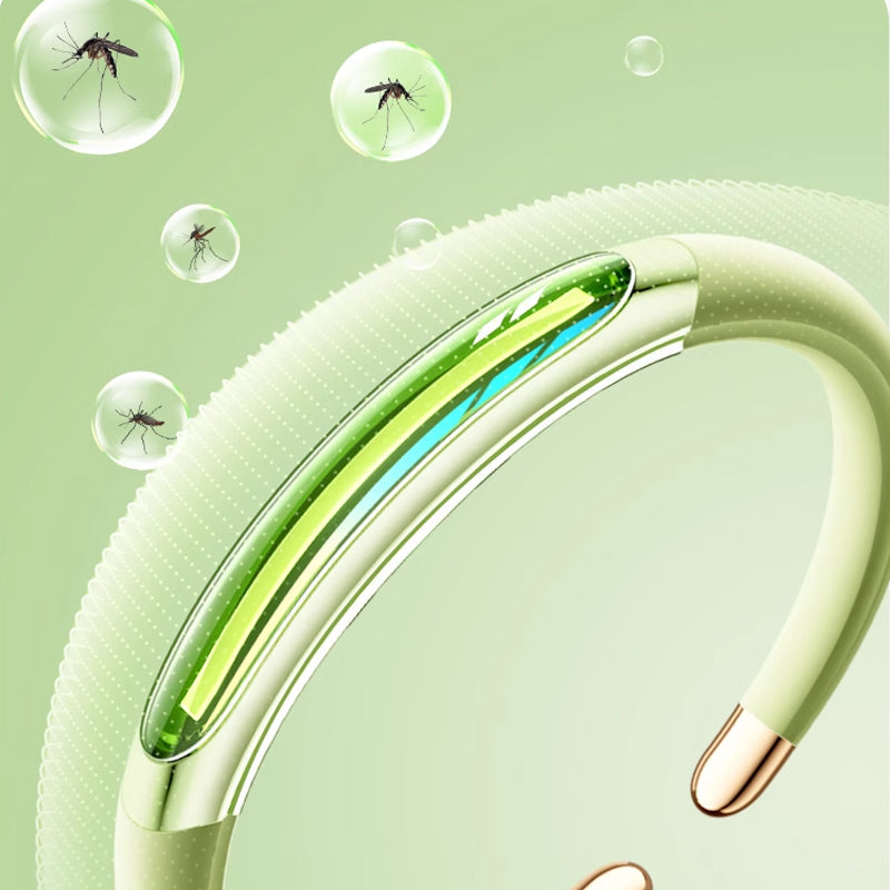 Quick & Strong Plant-Derived Mosquito Repellent Silicone Bracelet