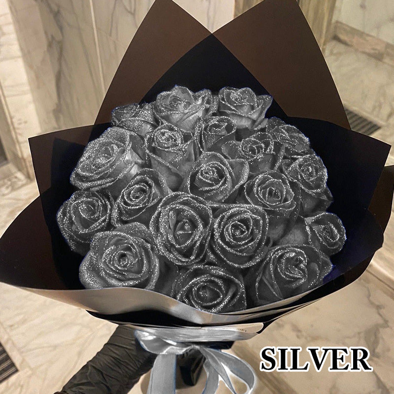 GLITTER ROSE BOUQUET