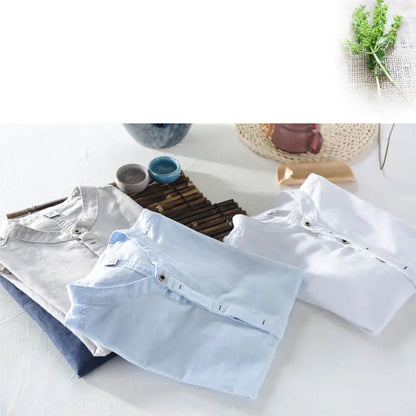 🔥 Men's New Linen Casual Short Sleeve Shirt-BUY 2 FREE SHIPPING