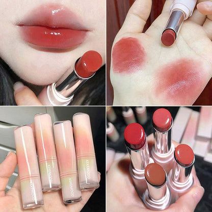 🎊⛄--Ideal Gift For Delicate Women! Water Glow Lipstick Moisturizing Mirror Lipstick