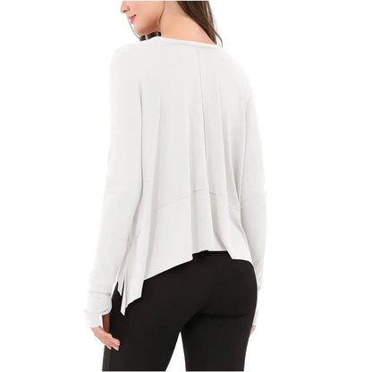 Women's Soft Long Sleeve Cropped Top