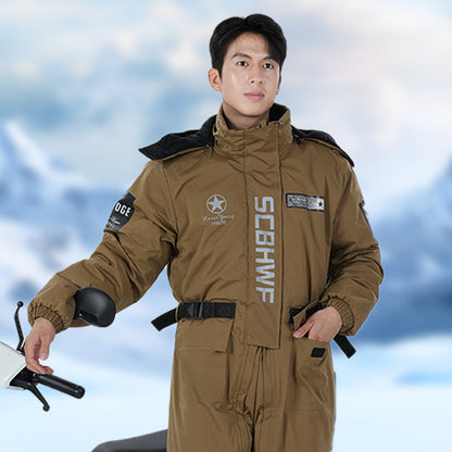 Winter Outdoor Riding Insulated Full-Body Suit