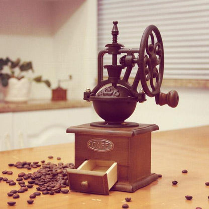 Retro Ferris Wheel Hand Coffee Machine