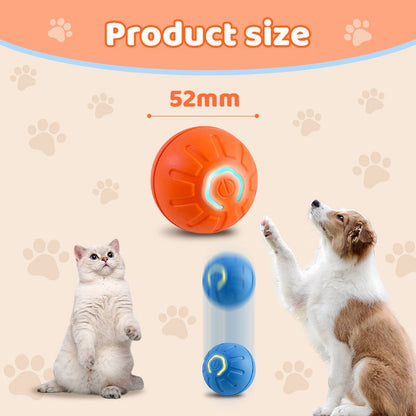 Interactive Pet Toy Automatic Rolling Ball