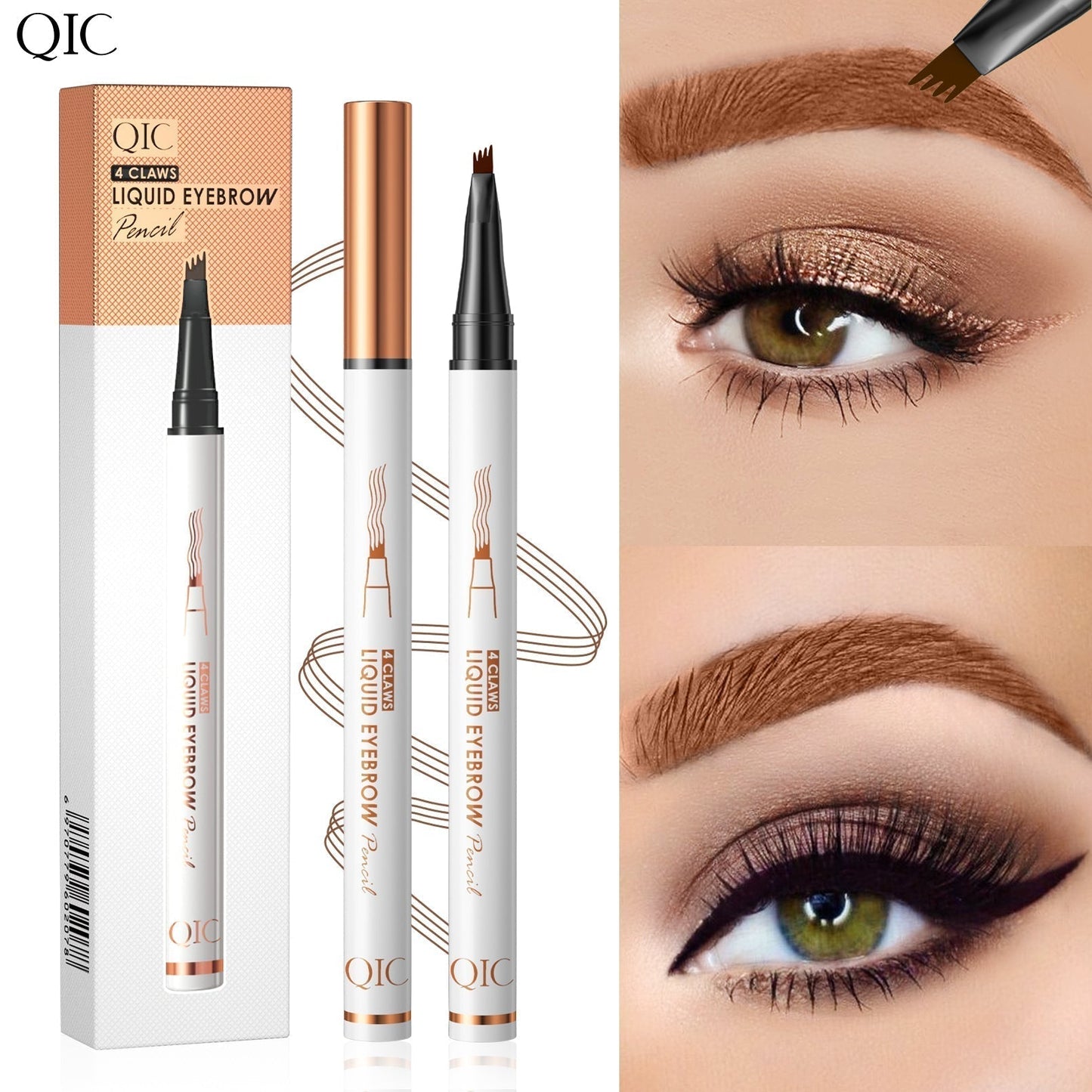 Liquid Smudge-proof Natural Eyebrow Pencil-BUY 1 GET 1 FREE