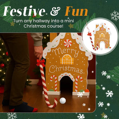 🎅🍭 Gingerbread Golf Game Set - Best Christmas Game