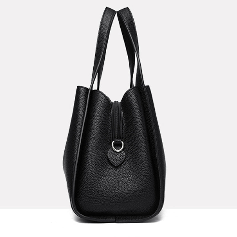 Best Gift For Her - Fashionable Classic Multi-Functional Soft Embossed Leather Bag