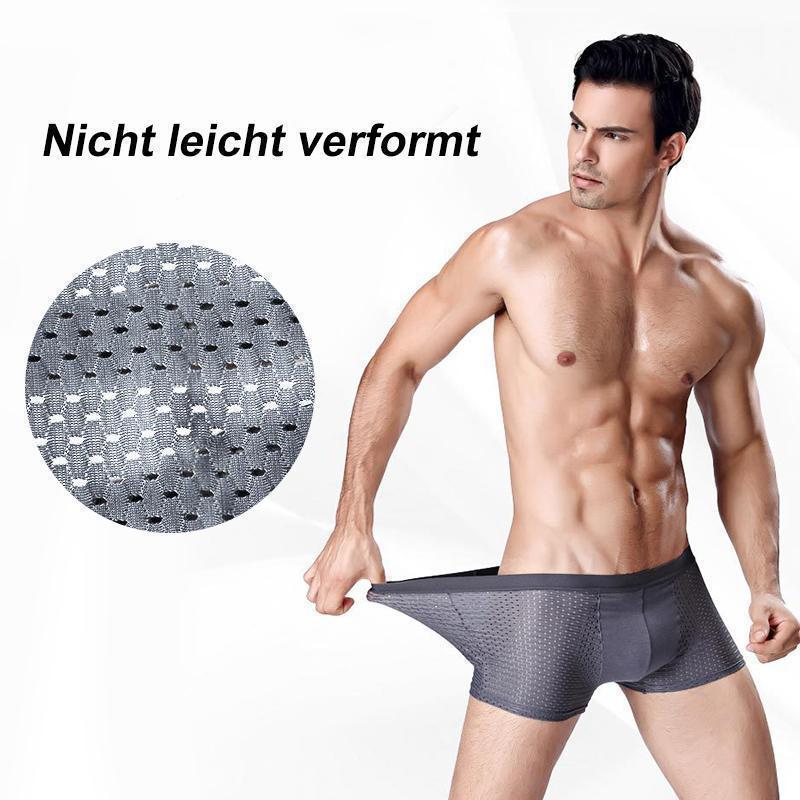 Men's Honeycomb Breathable Ice Silk Panties