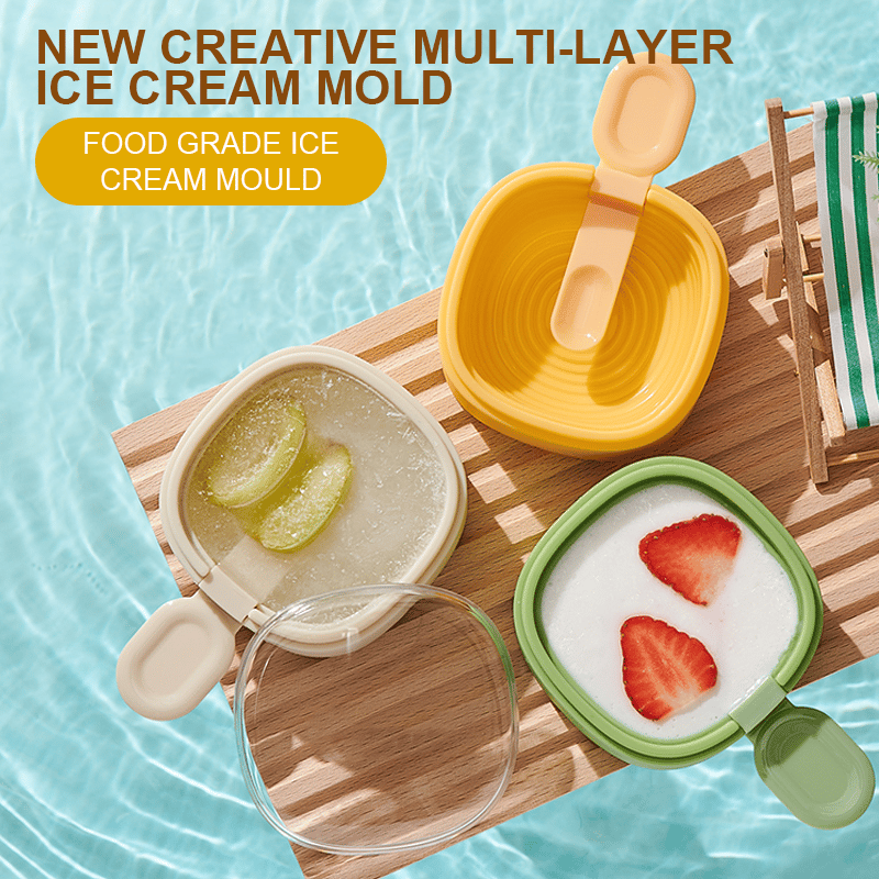 2024 New Design🔥New Creative Multi-Layer Ice Cream Mold